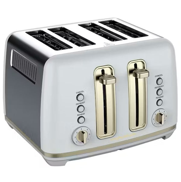 Morphy Richards Ascend Toaster | Grey & Soft Gold