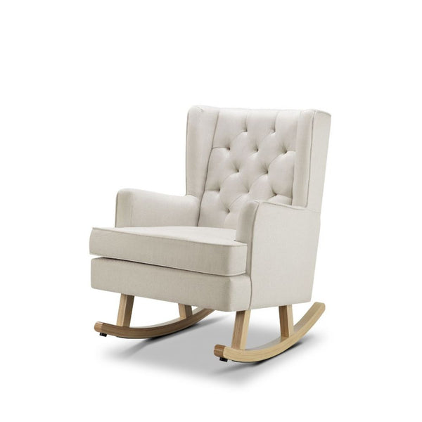 Nested Soothe Easy Chair & Rocker Natural