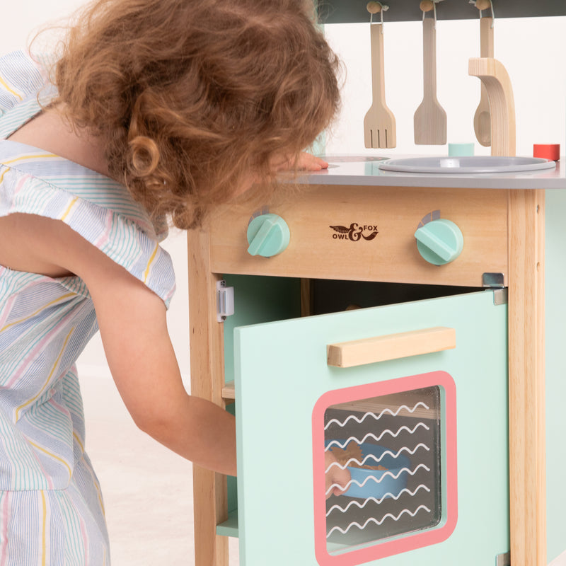 Owl & Fox Wooden Early Years Kitchen Set - FSC® certified