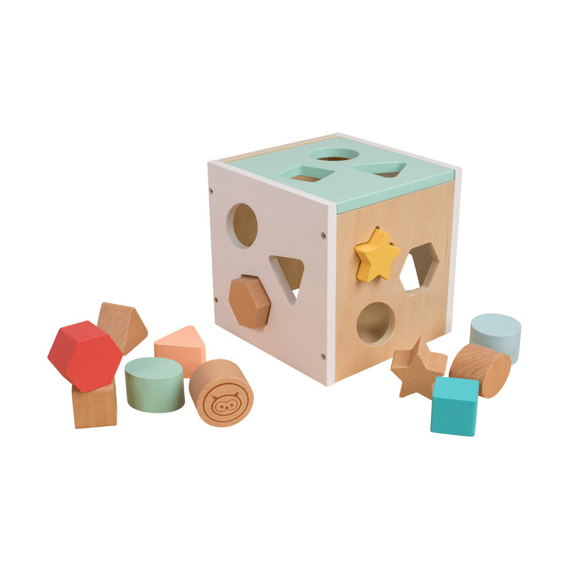 Owl & Fox Wooden Shape Sorter - FSC® certified