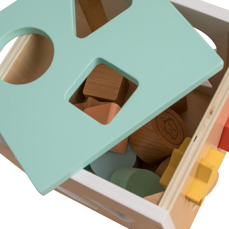 Owl & Fox Wooden Shape Sorter - FSC® certified