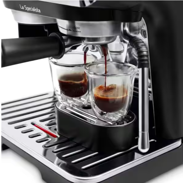 DELONGHI LA SPECIALISTA ARTE MANUAL ESPRESSO MAKER EC9155.MB (METAL BLACK)