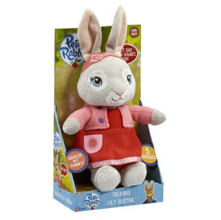 Talking Lily Bobtail soft toy