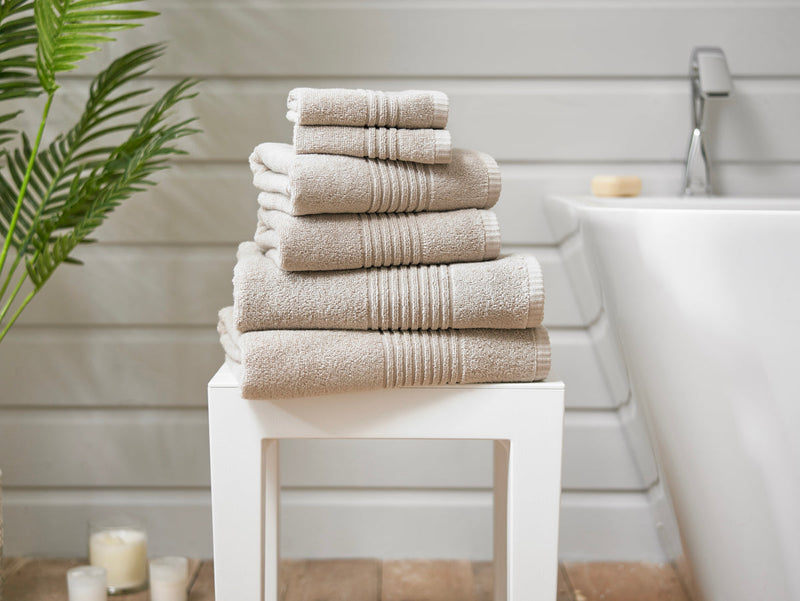 Quik Dri Cotton Towels - Stone