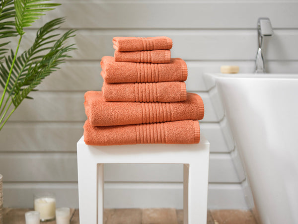 Quik Dri Cotton Towels - Terracotta