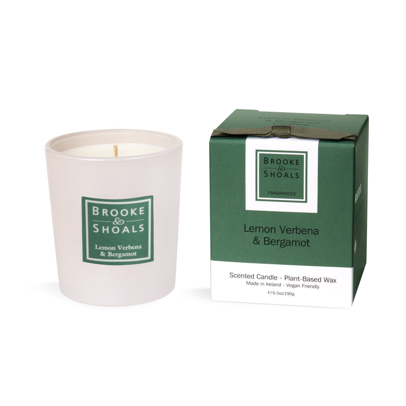 SCENTED CANDLE - LEMON VERBENA & BERGAMOT