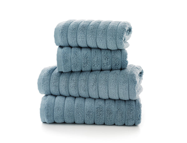 Ribbleton Zerotwist Cotton Bath Towel - Blue