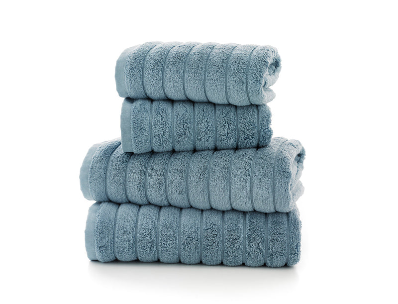 Ribbleton Zerotwist Cotton Bath Towel Blue