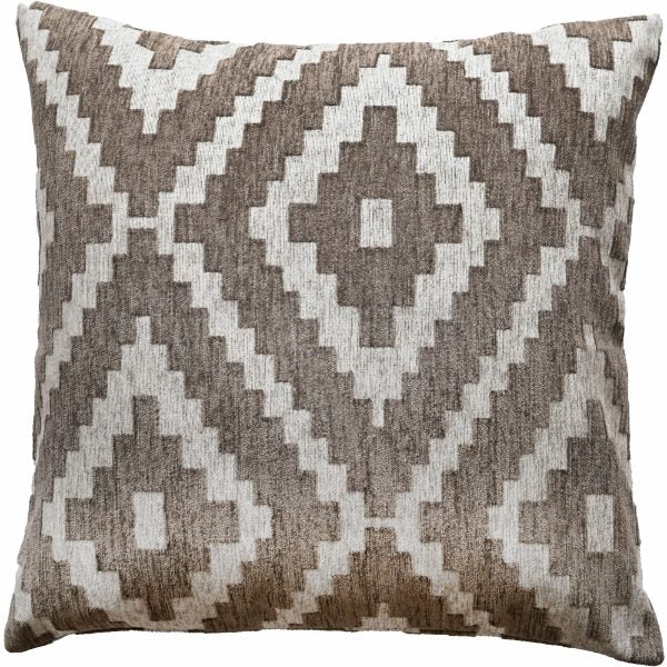 Malini Aztec Taupe Cushion