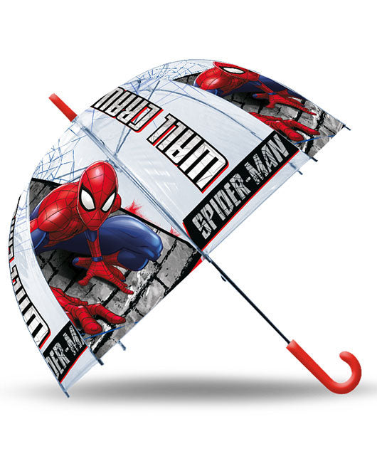 Spiderman Umbrella with fibreglass ribs manual, 46 cm