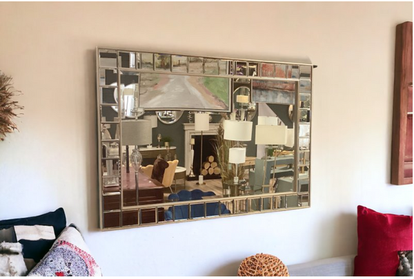Tishan Home Mirror Rectangular Size 76x106cm