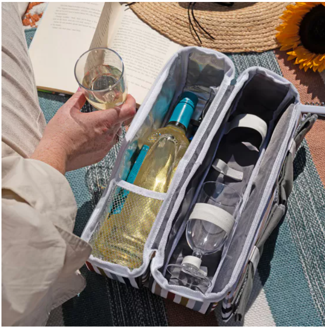COUNTRY LIVING 2-PERSON WINE BAG