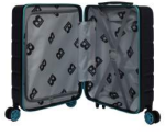 Hard Shell Suitcase with 4 Spinner Wheels Travel Luggage - Navy Blue
