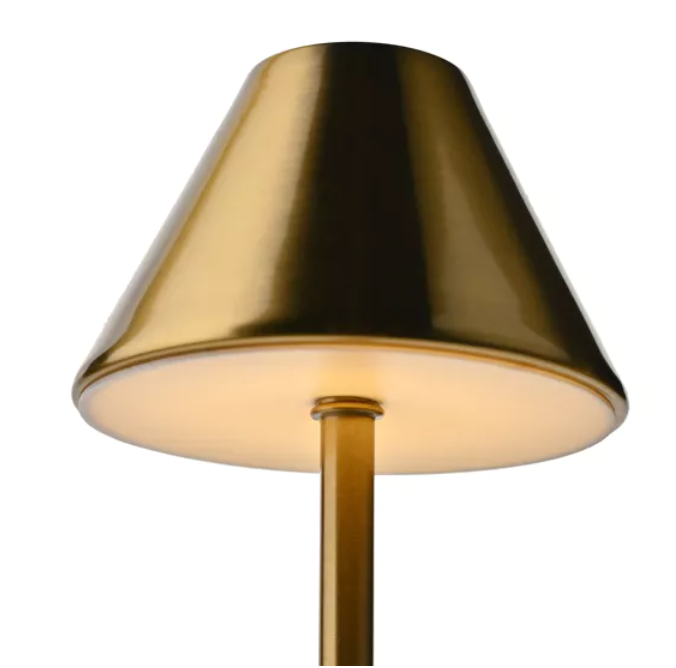 HESTIA BRONZE USB LED TOUCH TABLE LAMP - MEDIUM