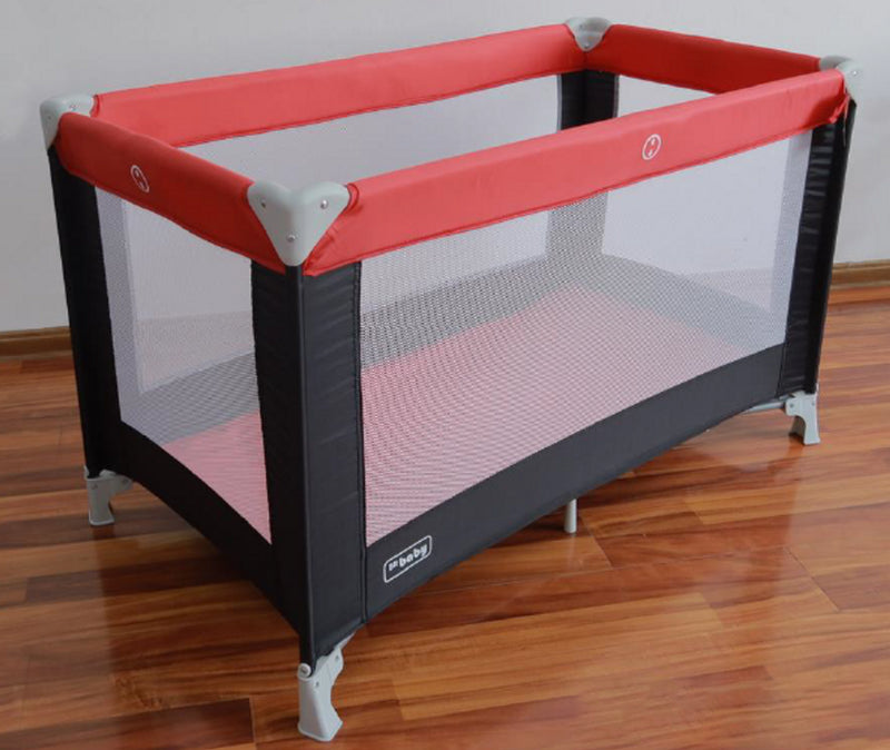 Sleep N Play Travel Cot - Red