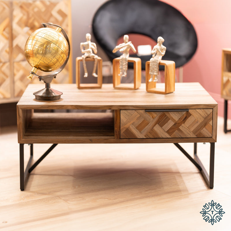 Verona coffee table teak