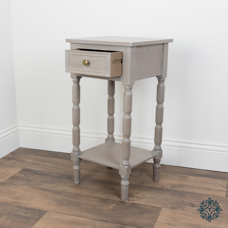Melody 1 drawer side table