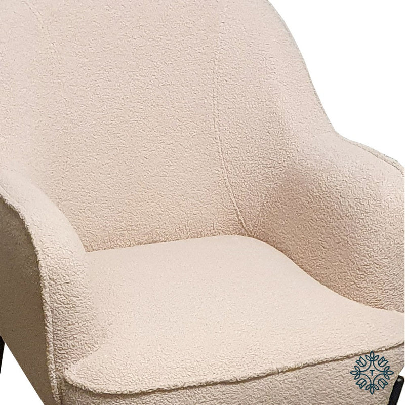 Corina armchair boucle beige