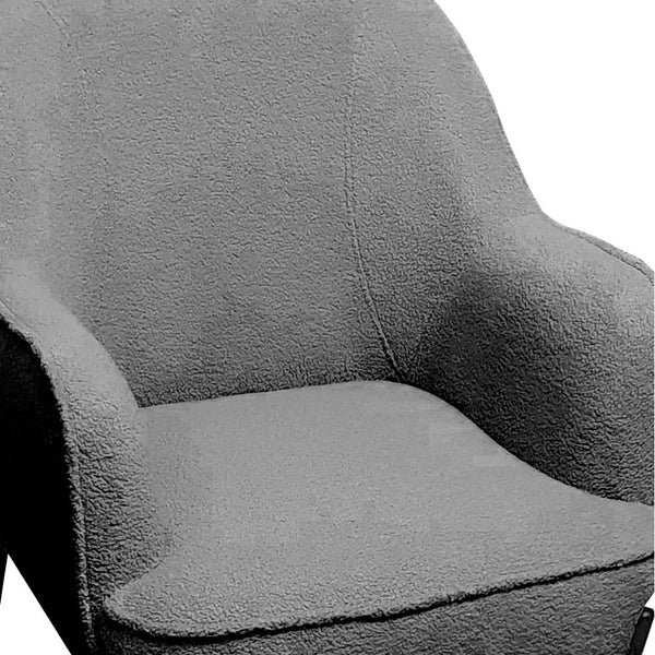 Corina armchair boucle grey
