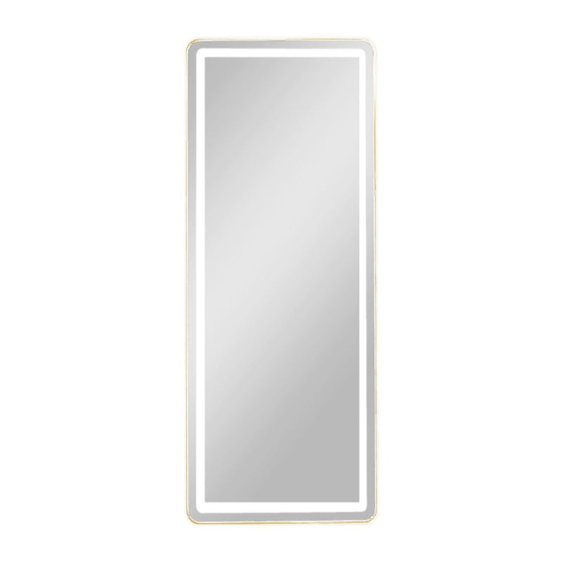 Modena led cheval mirror white 160 x 50cm