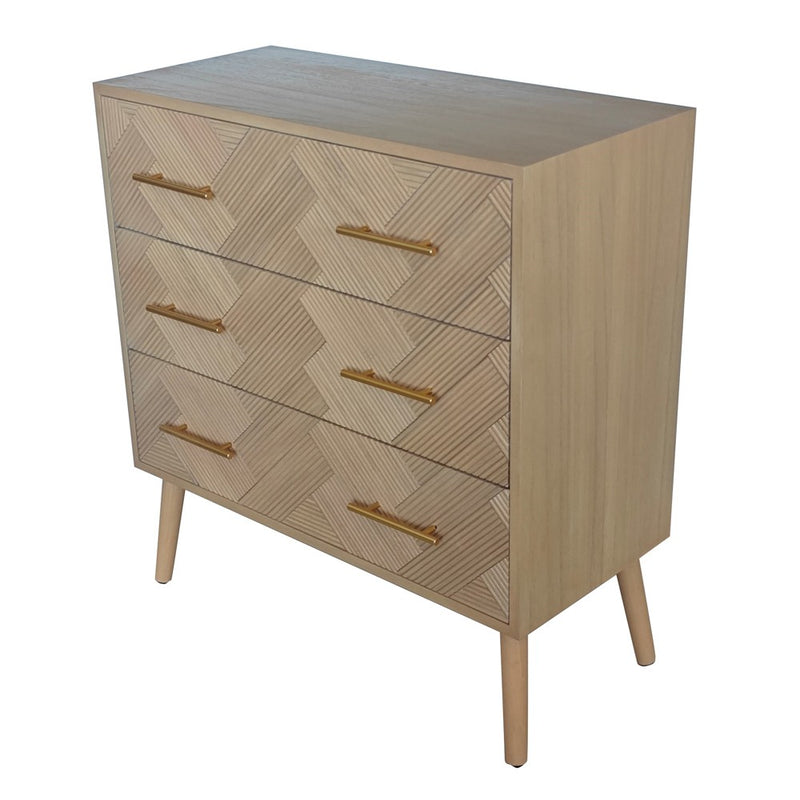 Malmo 3 drawer dresser