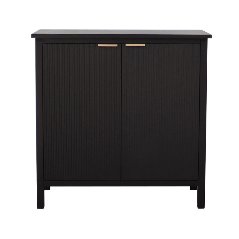 Harrison 2 door cabinet black