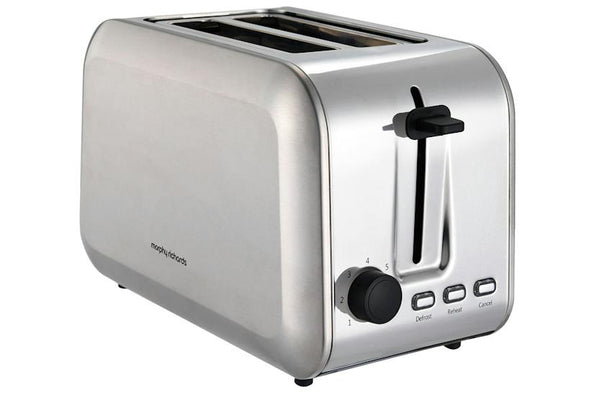 Morphy Richards 2 Slice Toaster | 980552 | Stainless Steel