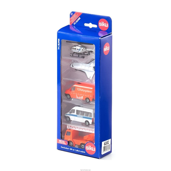 5 Rescue Vehicles Gift Set