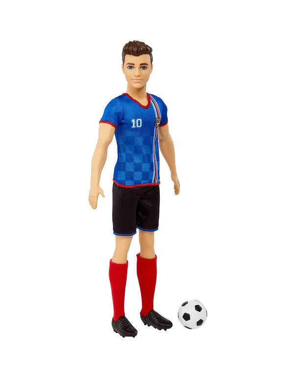 BARBIE YOU CAN BE ANYTHING KEN DOLL SOCCER PLAYER