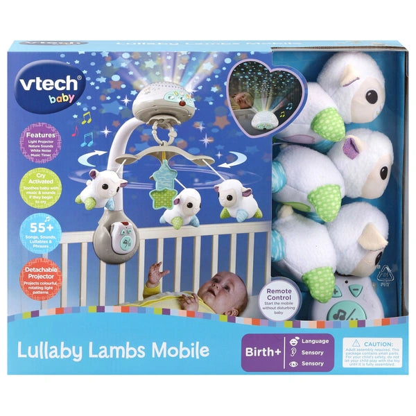 Baby Lullaby Lambs Mobile