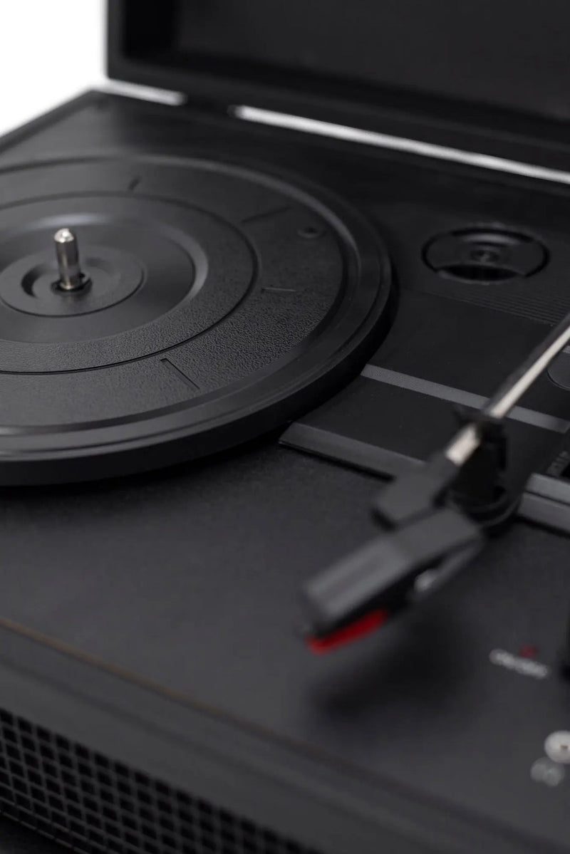 VOYAGER 2-WAY BLUETOOTH RECORD PLAYER | BLACK