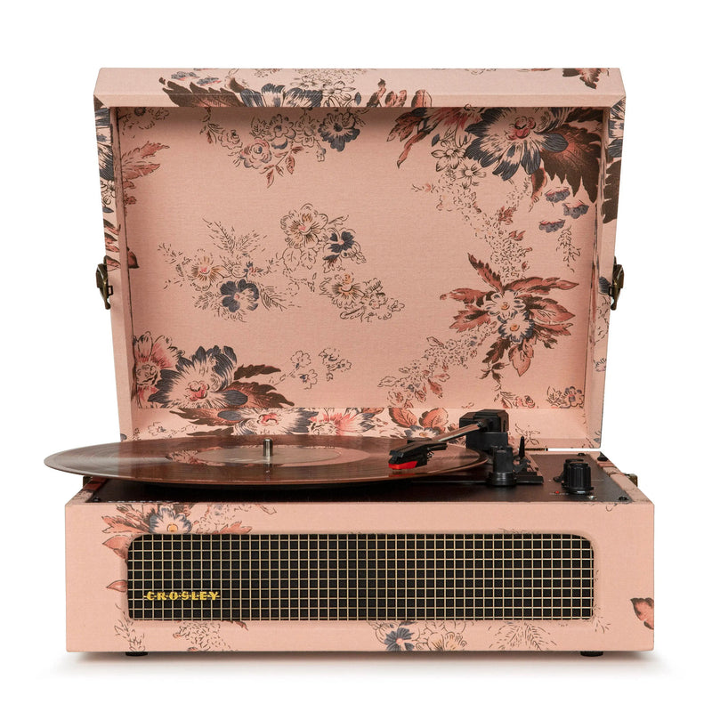 VOYAGER 2-WAY BLUETOOTH RECORD PLAYER | FLORAL