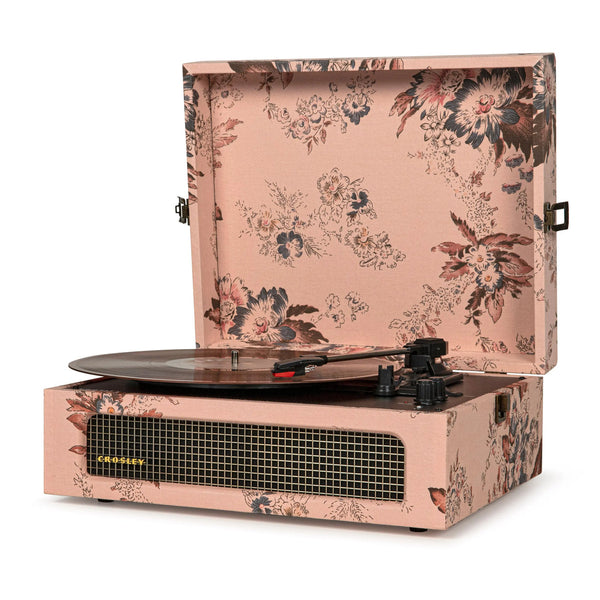 VOYAGER 2-WAY BLUETOOTH RECORD PLAYER | FLORAL