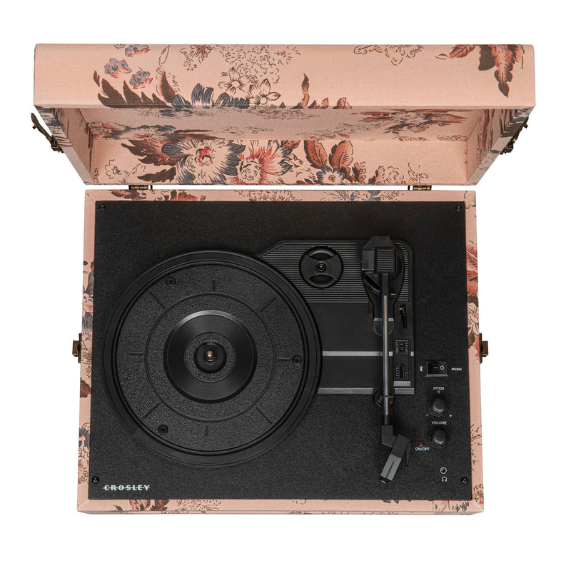 VOYAGER 2-WAY BLUETOOTH RECORD PLAYER | FLORAL