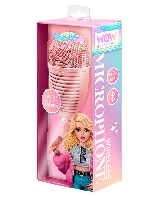 MICROPHONE WITH BLUETOOTH AND RECORDER WOW GENERATION