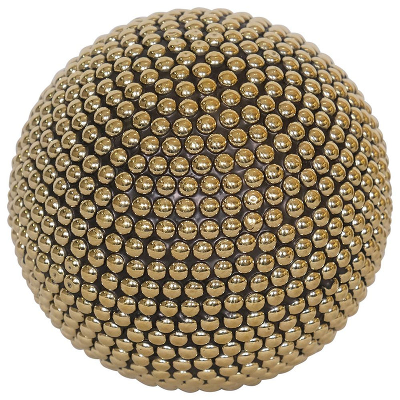 4 INCH GOLD DISPLAY BALL 10x10cm