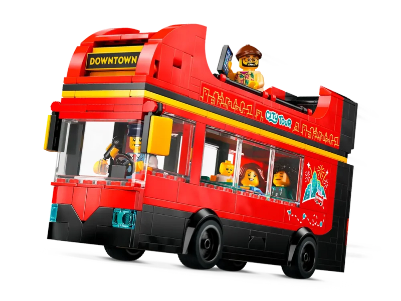 LEGO® City 60407 Red Double-Decker Sightseeing Bus