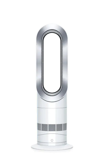 Dyson AM09 Hot and Cold Fan Heater - White and Nickel