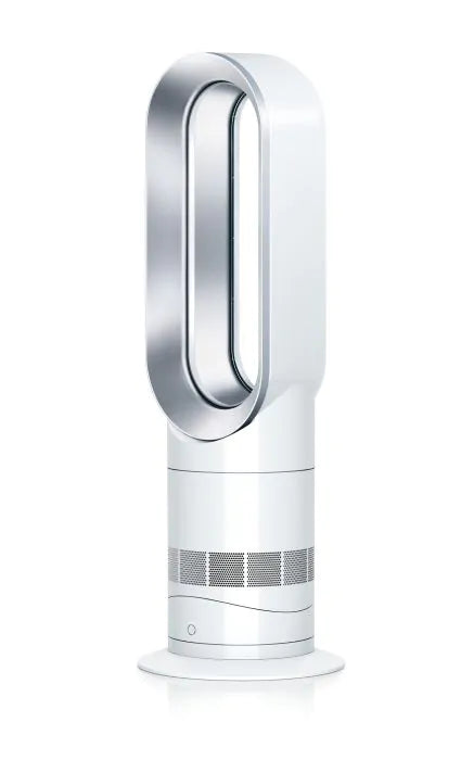 Dyson AM09 Hot and Cold Fan Heater - White and Nickel