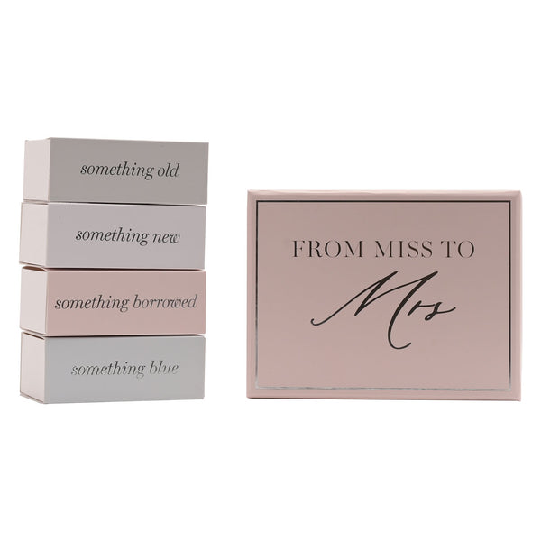 AMORE KEEPSAKE MINI BOXES MISS TO MRS