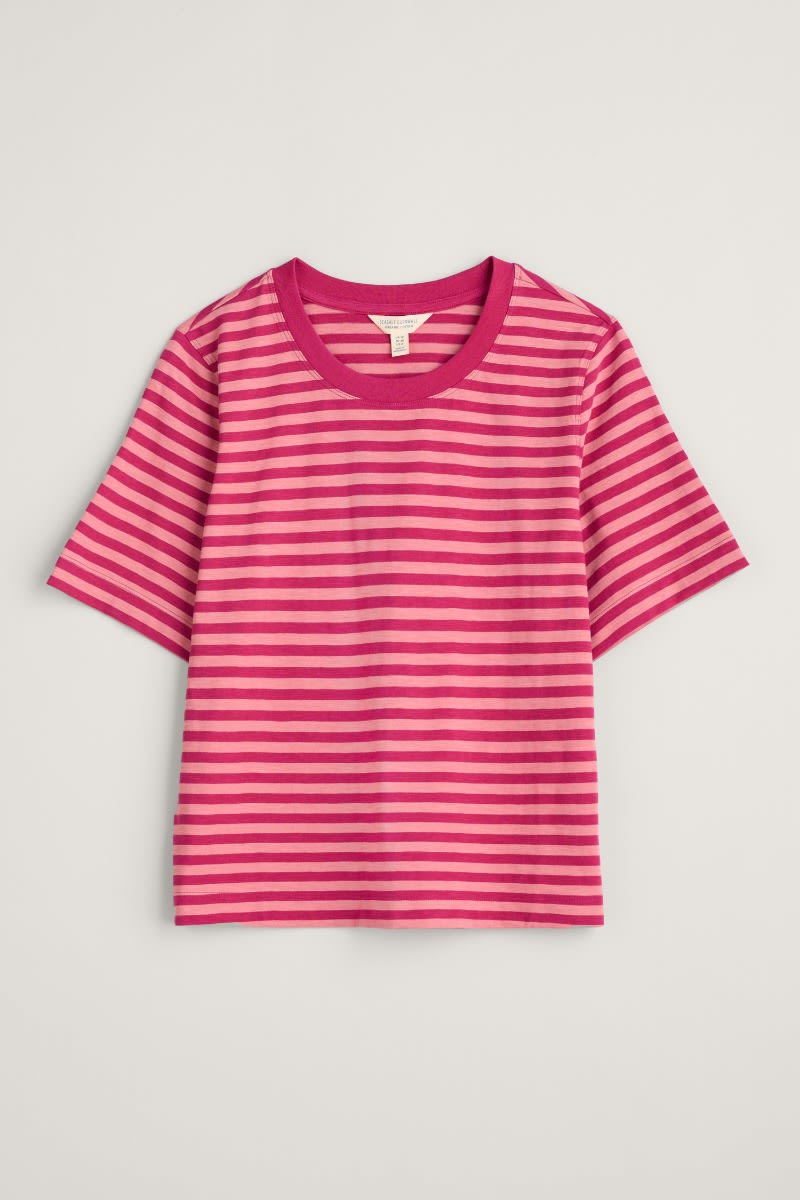 Copseland Striped Organic Cotton T-Shirt (GOTS)