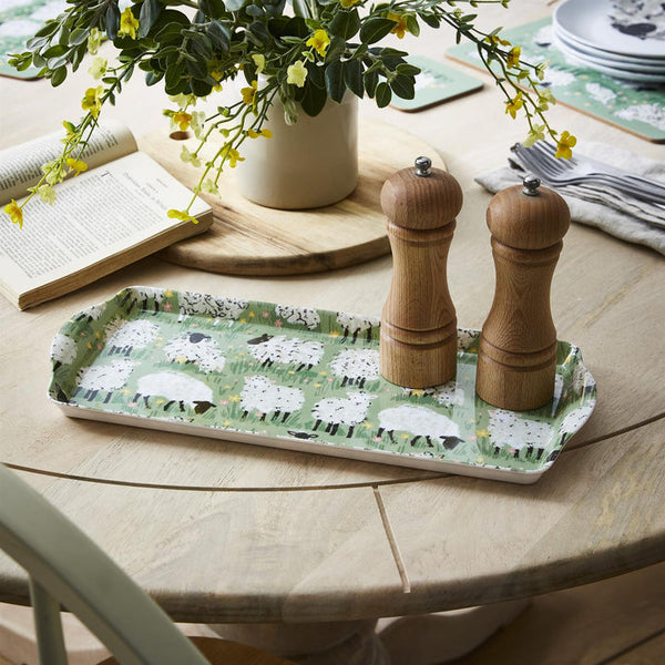 Woolly Sheep Tray - Small One Size in Green