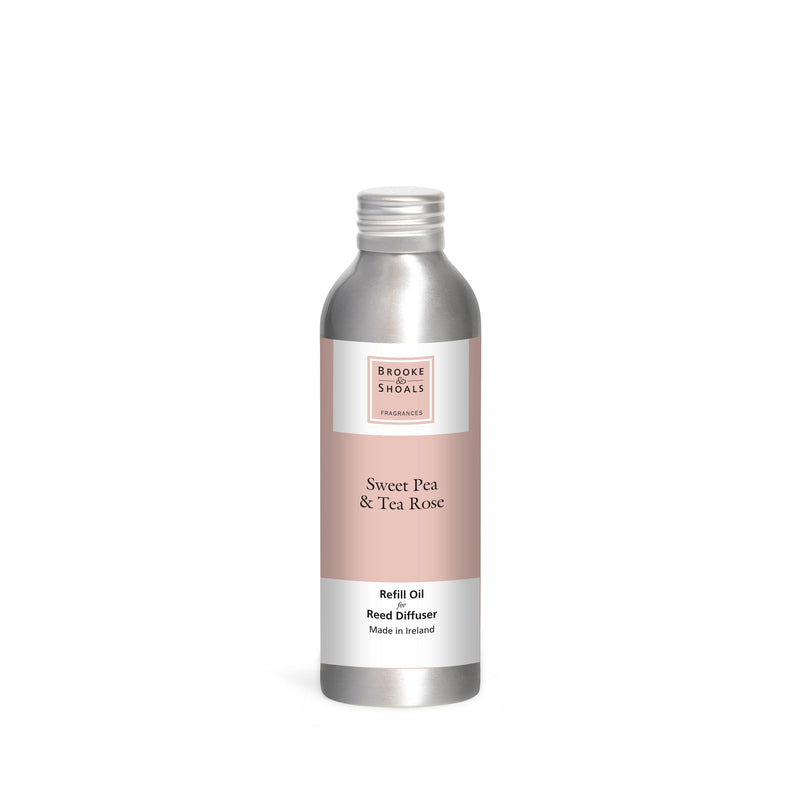 DIFFUSER REFILL OIL - SWEET PEA & TEA ROSE