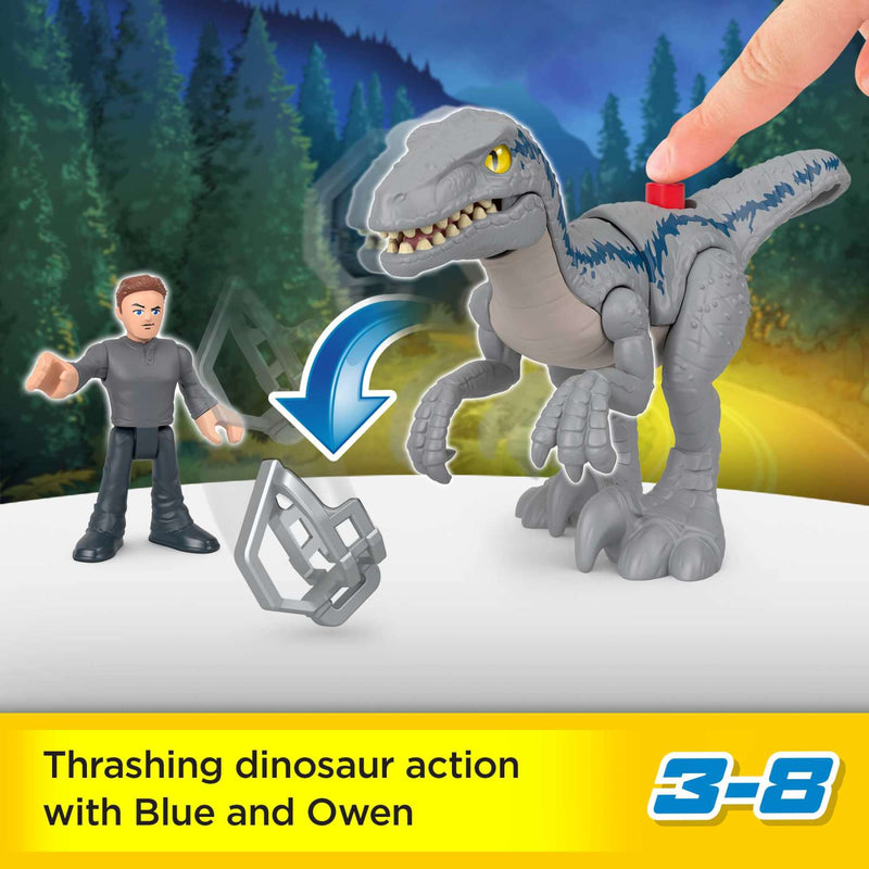 Imaginext Jurassic World Breakout 'Blue'