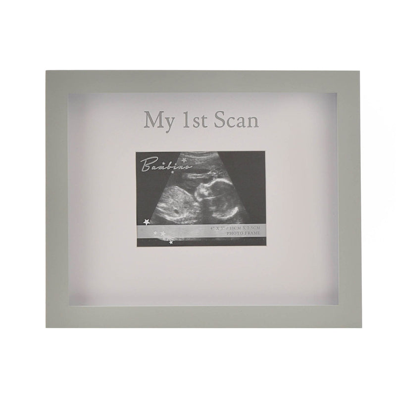 BAMBINO MY 1ST SCAN PHOTO FRAME IN LIDDED GIFT BOX