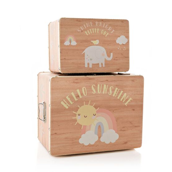 PETIT CHERI SET OF 2 STORAGE BOXES