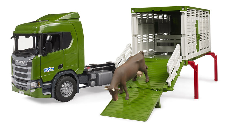 Scania Super 560R Cattle transportation truck with 1 cattle