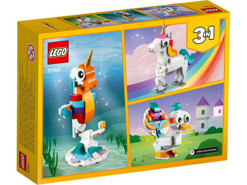 LEGO® Creator 3-in-1 31140 Magical Unicorn