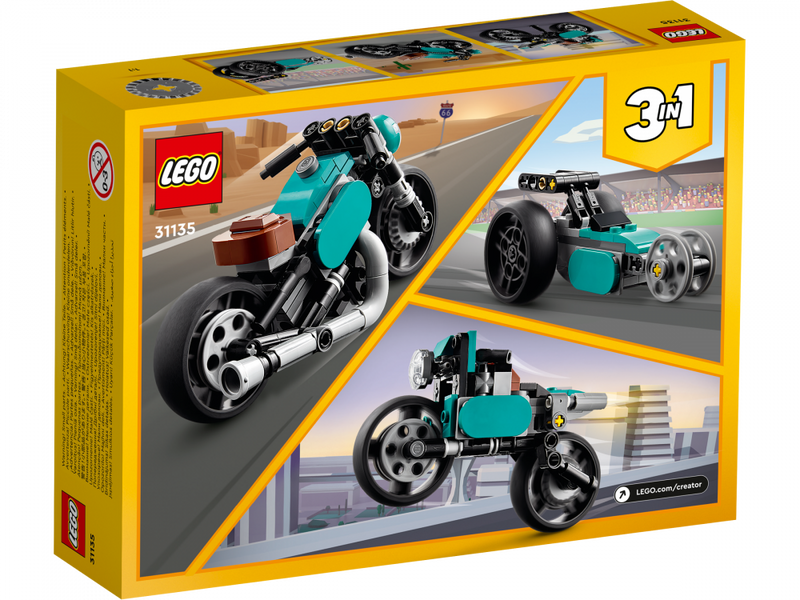 LEGO® Creator 3-in-1 31135 Vintage Motorcycle