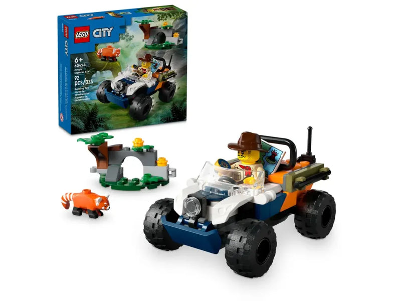 LEGO® City 60424 Jungle Explorer ATV Red Panda Mission